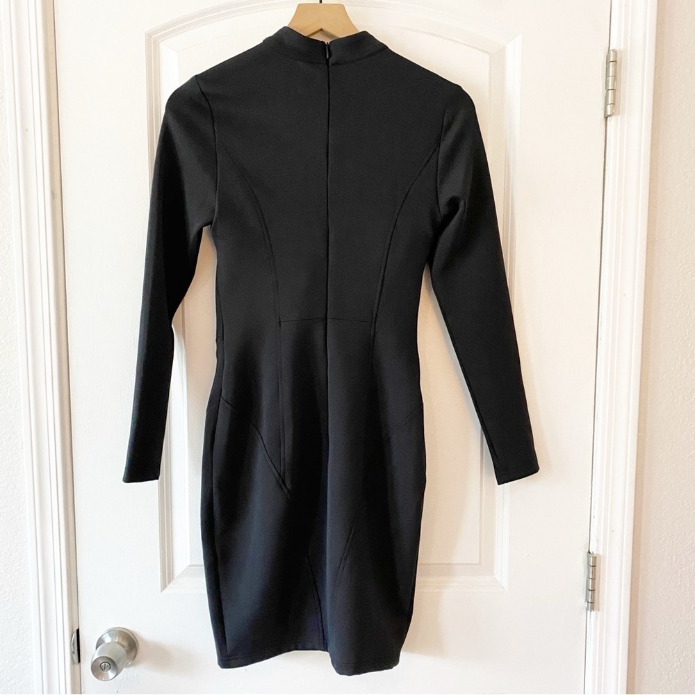 ASILIO Heavy Night Bustier Black Bodycon Cocktail Dress - Picture 8 of 11